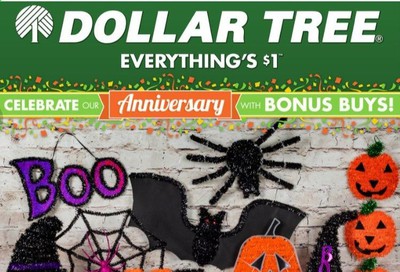 Dollar Tree Weekly Ad Flyer September 27 to October 10