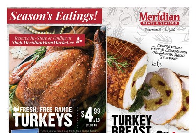 Meridian Meats and Seafood Flyer December 5 to 11