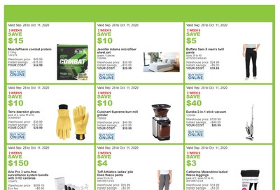 Costco (QC) Weekly Savings September 28 to October 11