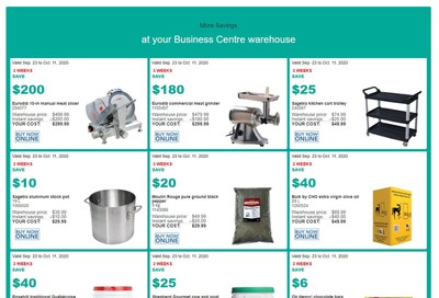 Costco Business Centre (Saint-Hubert, QC) Instant Savings Flyer September 23 to October 11