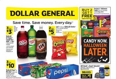 Dollar General Weekly Ad Flyer September 27 to October 3