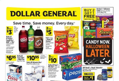 Dollar General (TN) Weekly Ad Flyer September 27 to October 3