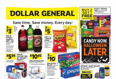 Dollar General (MS) Weekly Ad Flyer September 27 to October 3