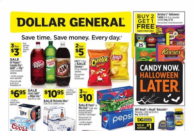 Dollar General (TX) Weekly Ad Flyer September 27 to October 3