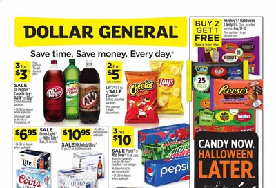 Dollar General (TN) Weekly Ad Flyer September 27 to October 3