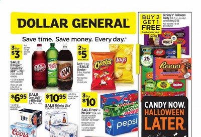 Dollar General (TX) Weekly Ad Flyer September 27 to October 3