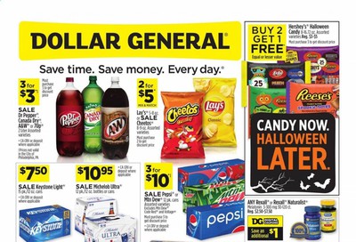 Dollar General (AL) Weekly Ad Flyer September 27 to October 3