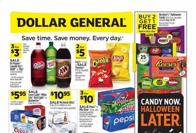 Dollar General (MS) Weekly Ad Flyer September 27 to October 3