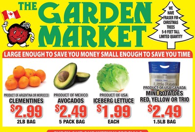 The Garden Market Flyer December 6 to 12