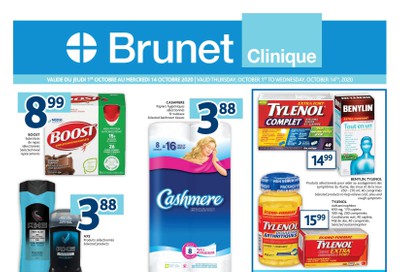 Brunet Clinique Flyer October 1 to 14