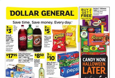 Dollar General (CA) Weekly Ad Flyer September 27 to October 3