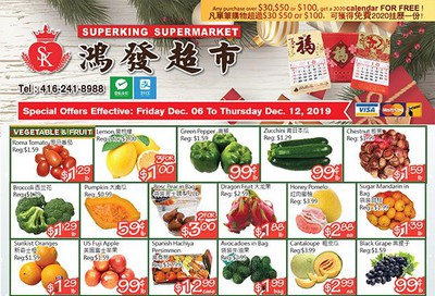Superking Supermarket (North York) Flyer December 6 to 12