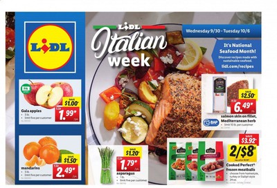 Lidl Weekly Ad Flyer September 30 to October 6