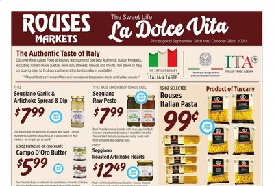 Rouses Markets Weekly Ad Flyer September 30 to October 28
