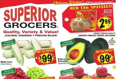 Superior Grocers Weekly Ad Flyer September 30 to October 6