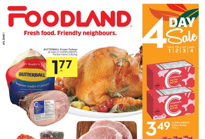 Foodland (Atlantic) Flyer October 1 to 7