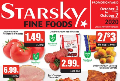 Starsky Foods Flyer October 1 to 7