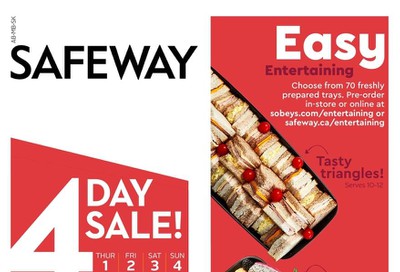 Safeway (AB, Sk & MB) Flyer October 1 to 7