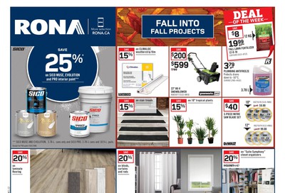 Rona (West) Flyer October 1 to 7