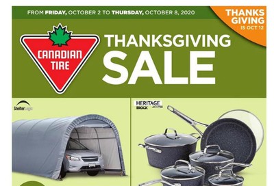 Canadian Tire (ON) Flyer October 2 to 8