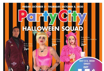 Party City Flyer October 2 to 8