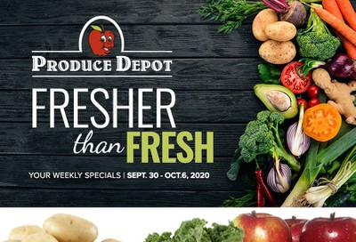 Produce Depot Flyer September 30 to October 6