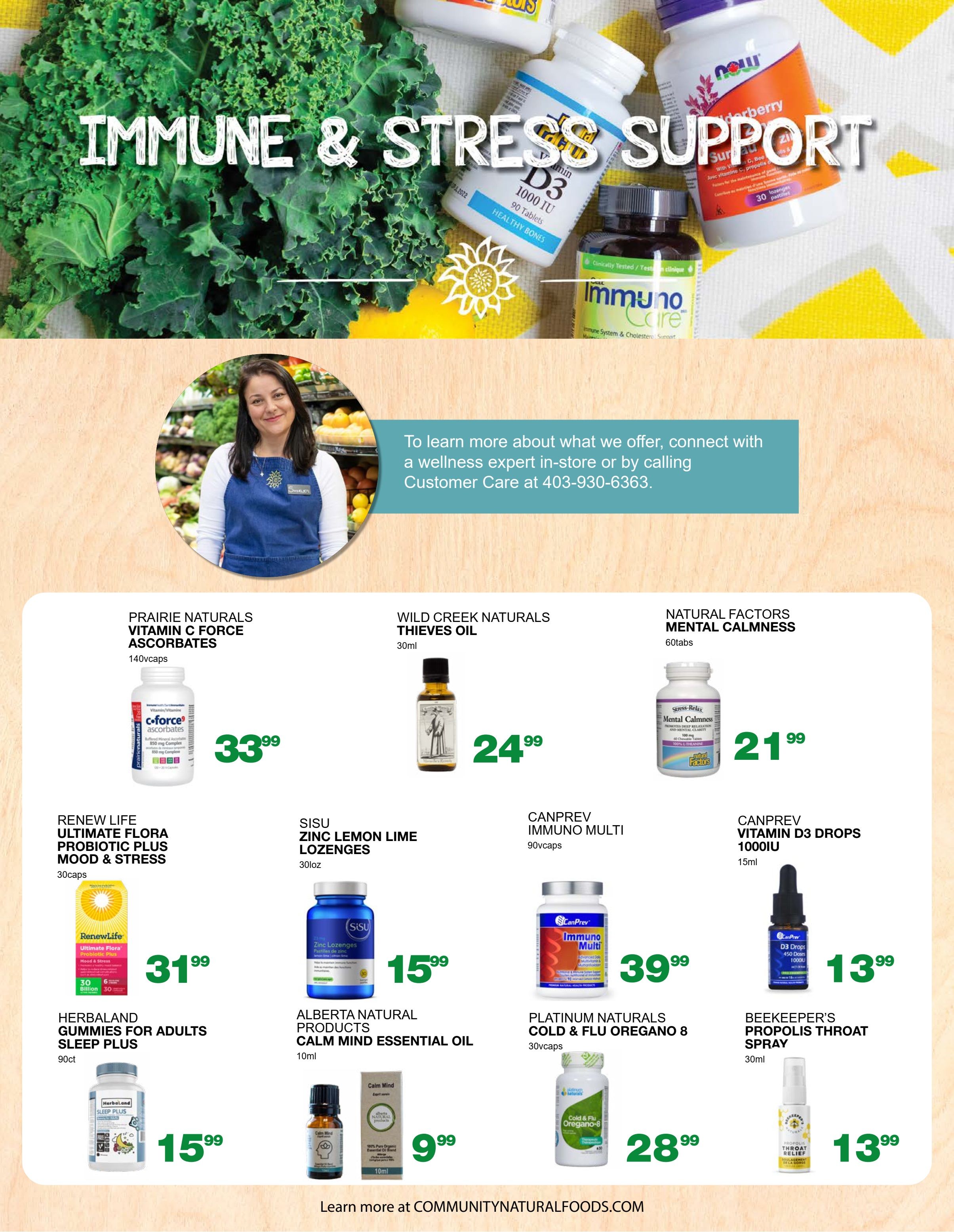 Community Natural Foods Flyer September 30 to October 6