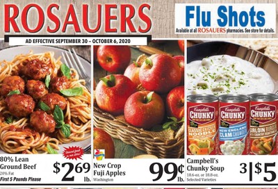 Rosauers Weekly Ad Flyer September 30 to October 6