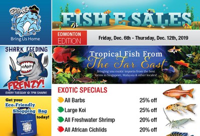 Big Al's (Edmonton) Weekly Specials December 6 to 12