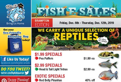 Big Al's (Brampton) Weekly Specials December 6 to 12