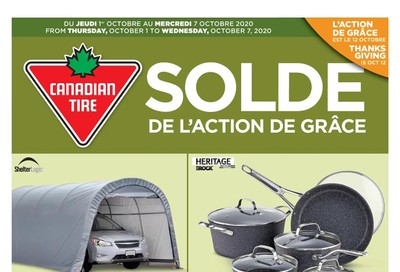 Canadian Tire (QC) Flyer October 1 to 7