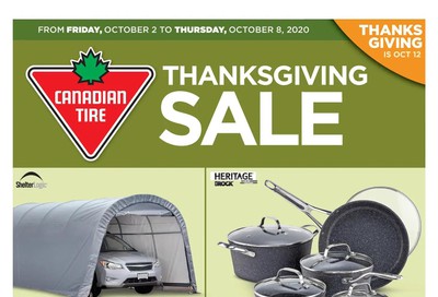 Canadian Tire (West) Flyer October 2 to 8