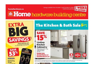 Home Hardware Building Centre (ON) Flyer October 1 to 14