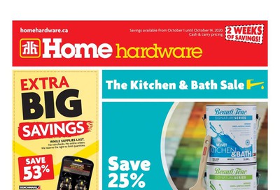 Home Hardware (Atlantic) Flyer October 1 to 14