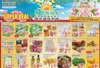 Sunny Foodmart (Markham) Flyer December 6 to 12