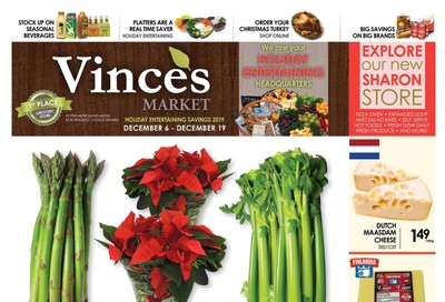 Vince's Market Flyer December 6 to 19