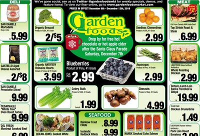Garden Foods Flyer December 6 to 12
