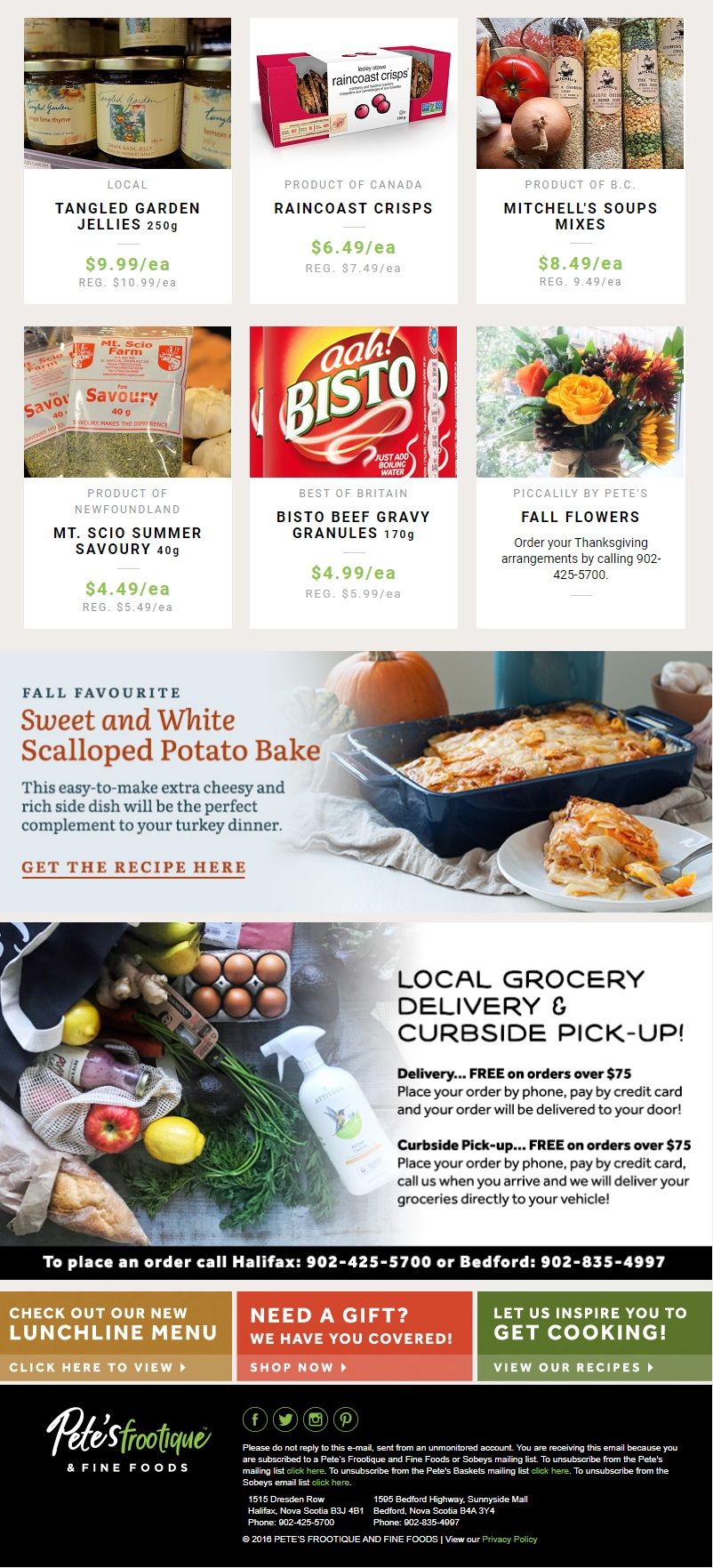 Pete's Fine Foods Flyer October 1 to 7