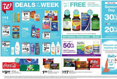 Walgreens Weekly Ad Flyer October 4 to October 10