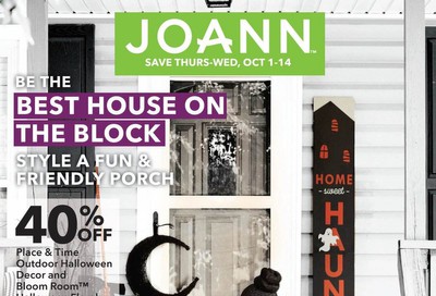 JOANN Weekly Ad Flyer October 1 to October 14