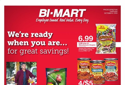 Bi-Mart Weekly Ad Flyer October 1 to October 6