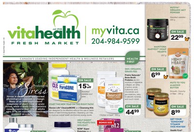 Vita Health Fresh Market Flyer December 6 to 22