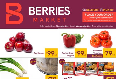 Berries Market Flyer October 1 to 7