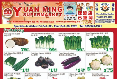 Yuan Ming Supermarket Flyer October 2 to 8