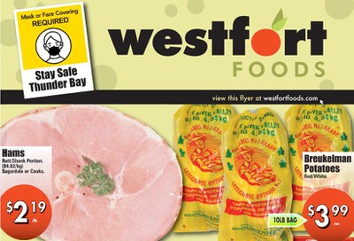 Westfort Foods Flyer October 2 to 8