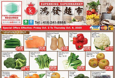 Superking Supermarket (North York) Flyer October 2 to 8