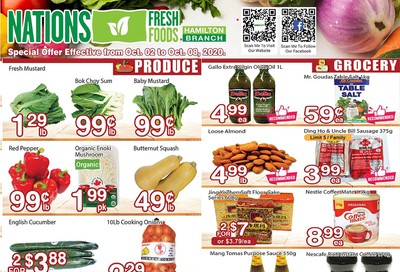 Nations Fresh Foods (Hamilton) Flyer October 2 to 8