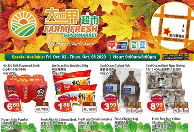 Farm Fresh Supermarket Flyer October 2 to 8
