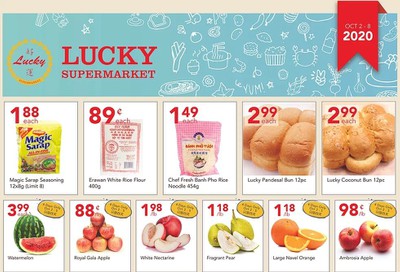 Lucky Supermarket (Surrey) Flyer October 2 to 8