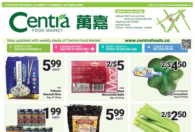 Centra Foods (North York) Flyer October 2 to 8